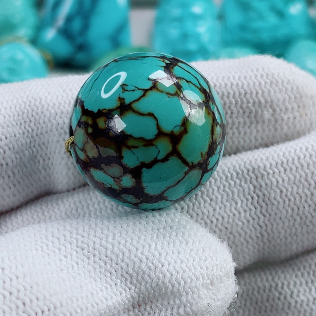 未镶嵌绿松石车挂