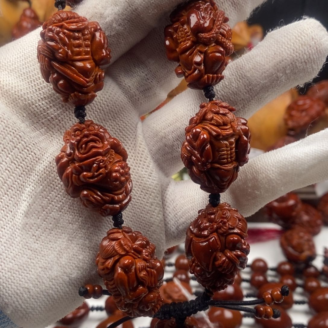 橄榄核手串小****0我想知道