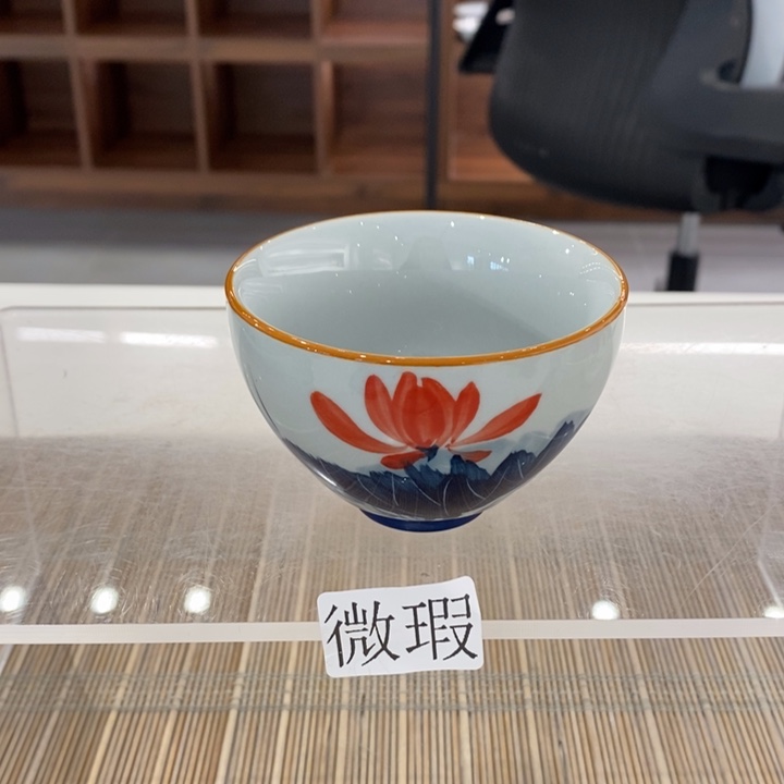 釉下老陶泥手工绘制