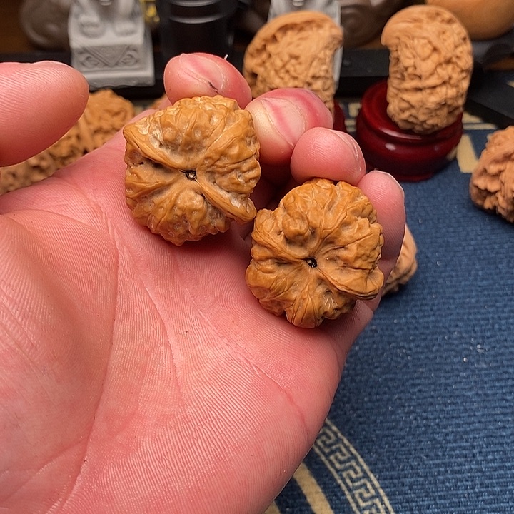 文玩核桃把件李**-蛤蟆34