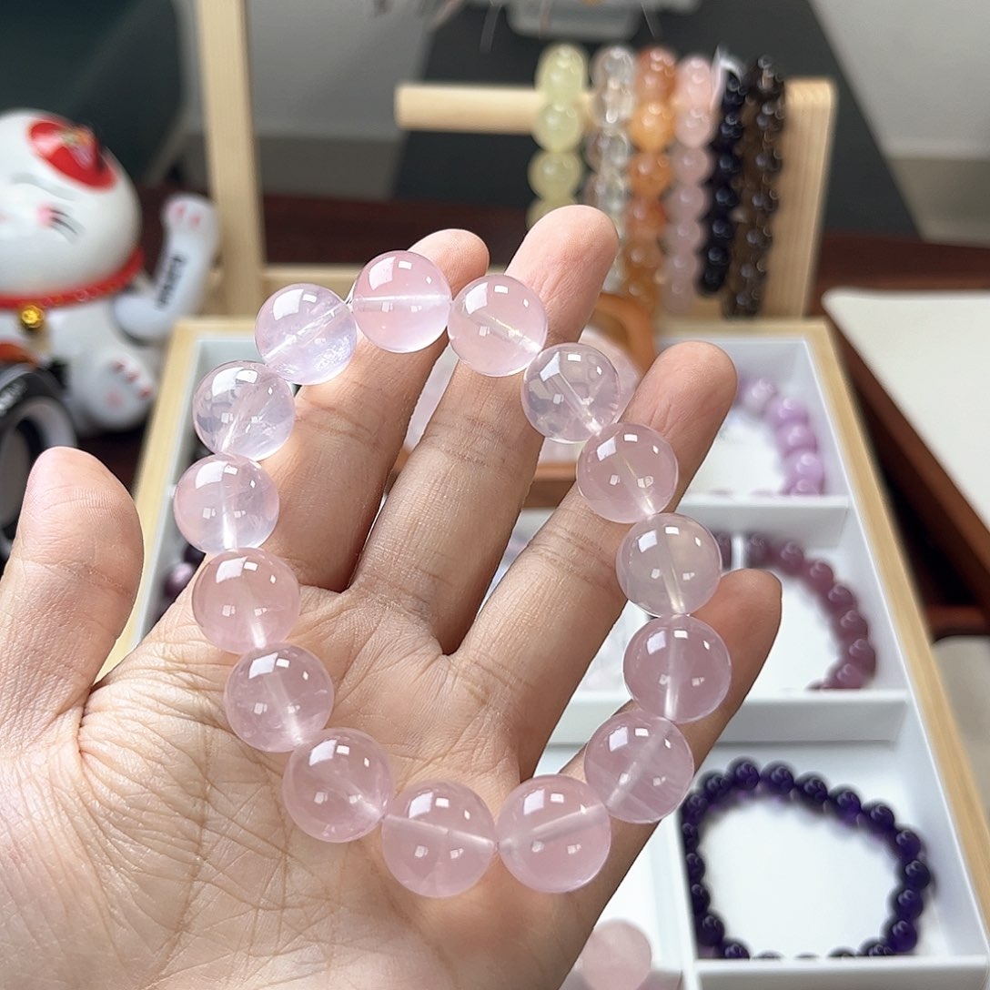 水晶手链未镶嵌B****.14mm 马粉拍两单