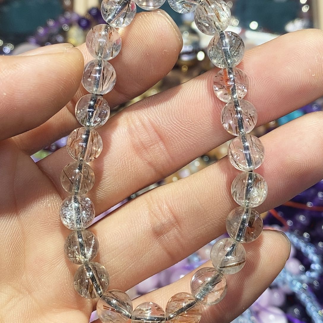 水晶手链未镶嵌晨曦水晶10