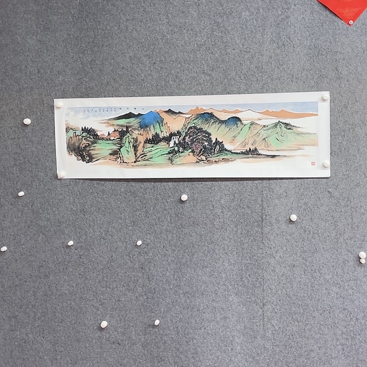 书法刘子默绘画作品