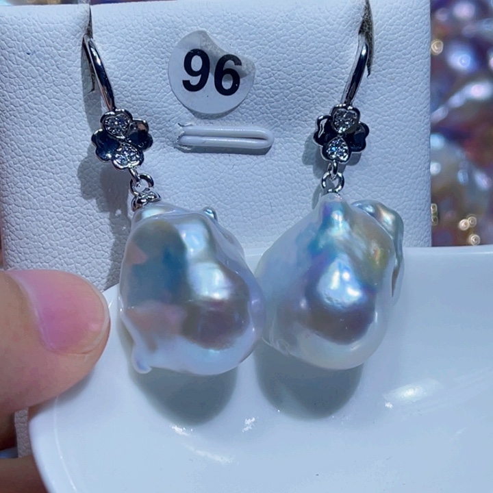 耳饰未镶嵌淡水珍珠