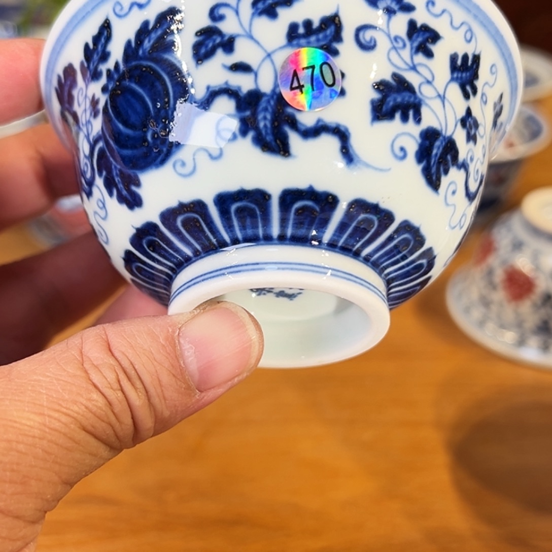 景德镇岚溪釉里红瓷器