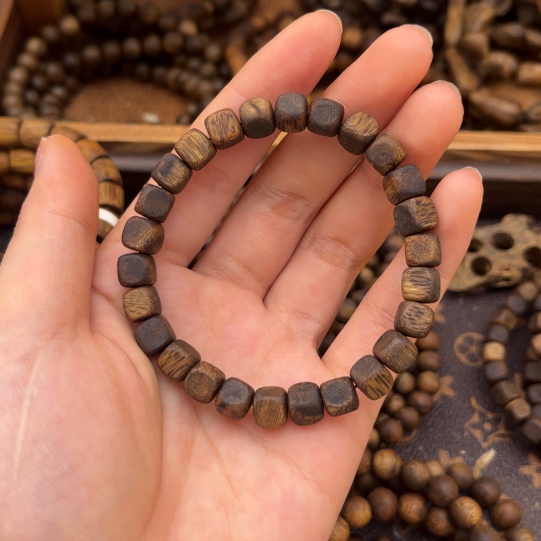 方糖珠乌身原叶单圈4克