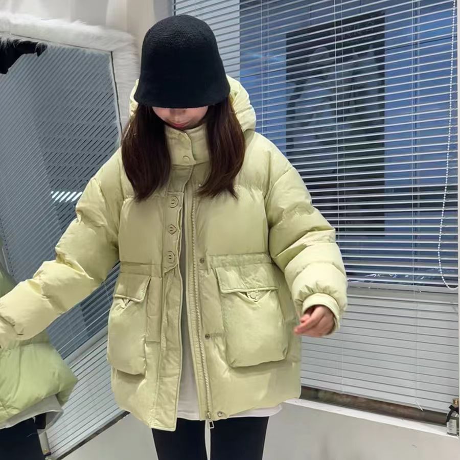 冬装新款韩系穿搭时尚女短中长款厚绒羽绒服外套1154款