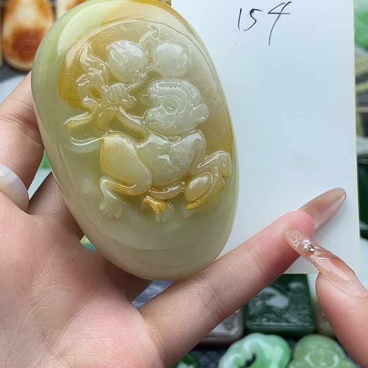 颈饰未镶嵌和田玉
