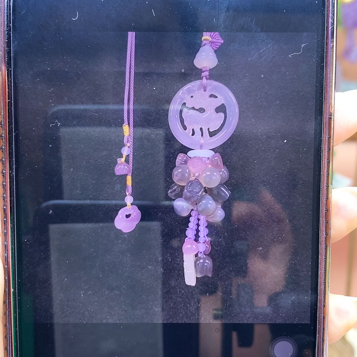 【闪购商品】玛瑙/玉髓车挂未镶嵌