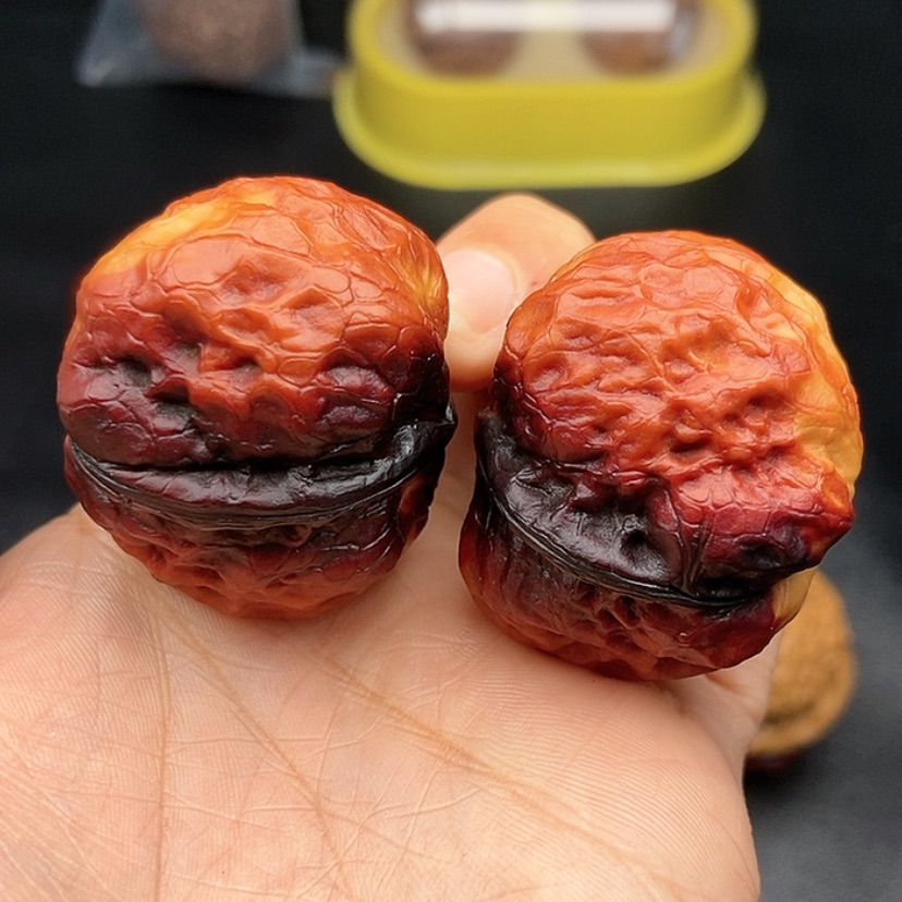 【闪购商品】把件文玩核桃40尺方尊妖蟾