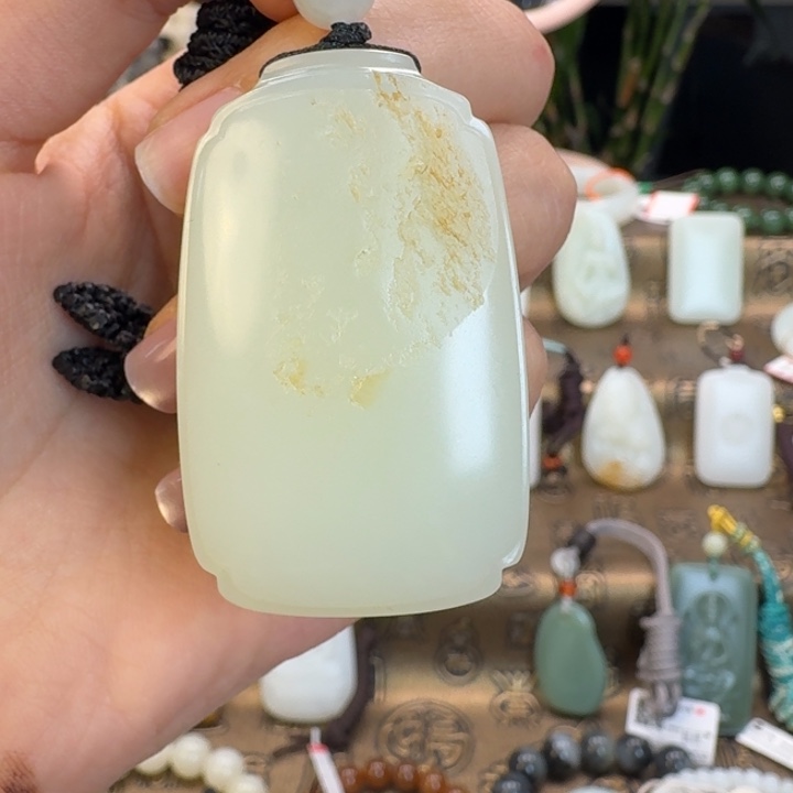 风***会和田玉（糖玉）未镶嵌颈饰