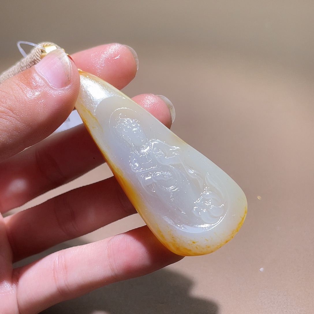 和田玉颈饰未镶嵌Z6