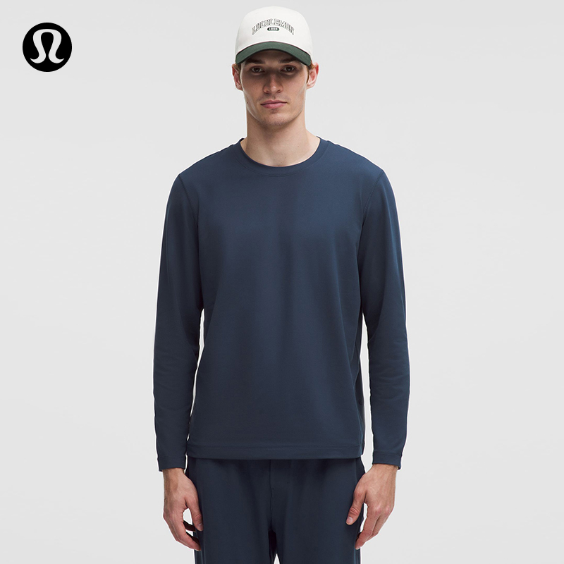 丨Soft Jersey 男士长袖针织衫 芯吸丨lululemon丨LM3F44S