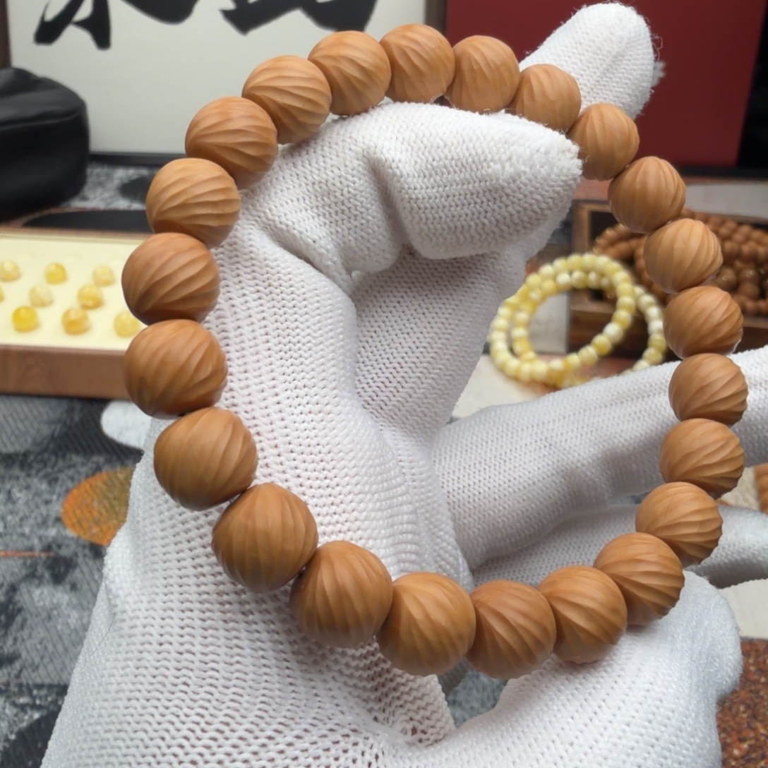 核桃纯手工云锦猴头