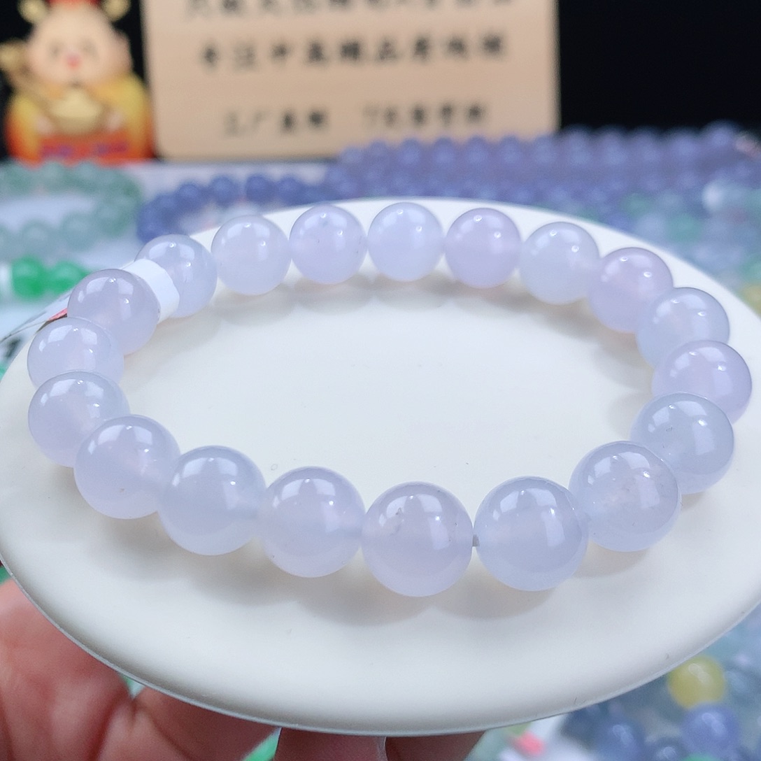 翡翠手链未镶嵌卡10