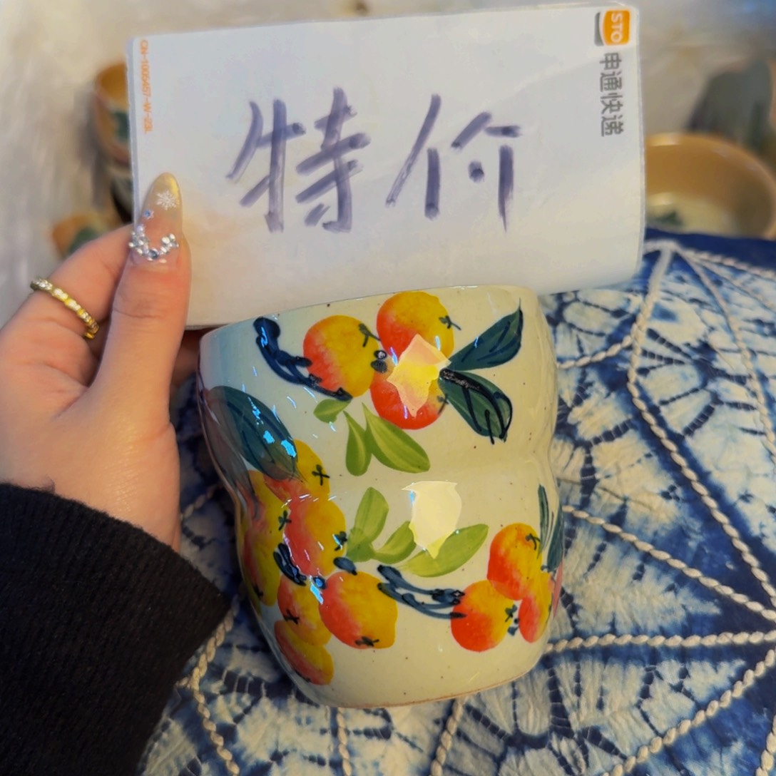 瓷片景德镇陶瓷手工手绘