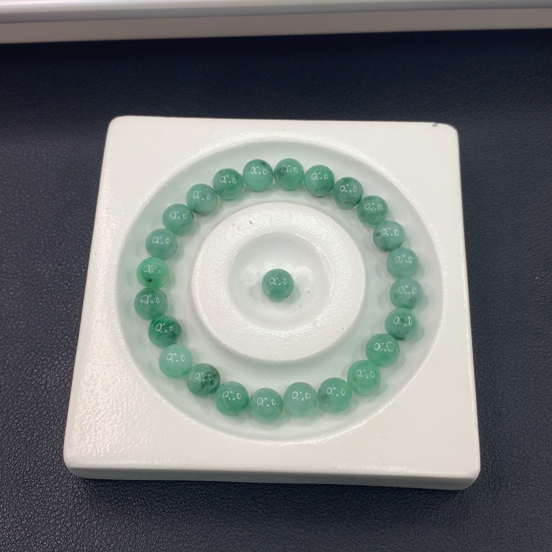 翡翠散珠翡翠散珠DIY手串多样性自发
