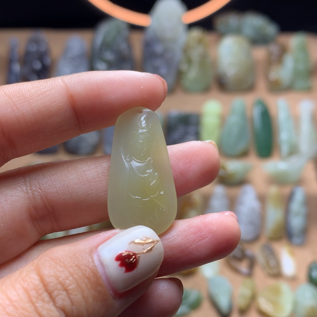 和田玉挂件未镶嵌