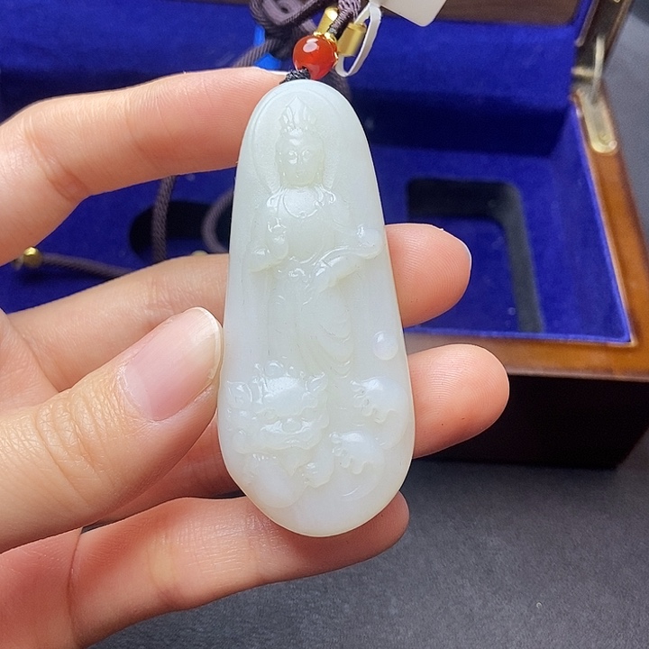 和田玉挂件未镶嵌N