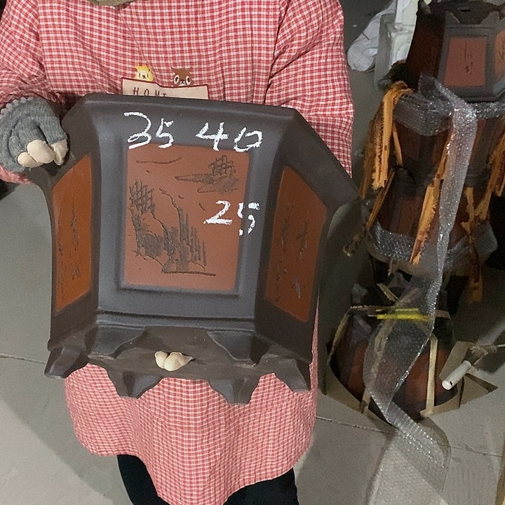 紫砂花盆紫砂花盆