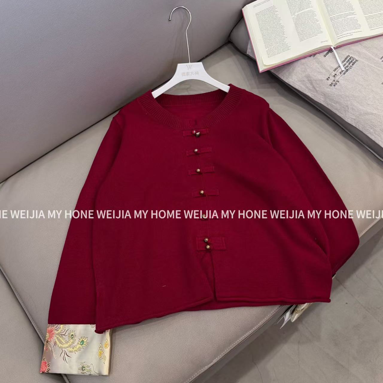 【WJ】 秋冬款 崔 22115 针织上衣 （1-3）