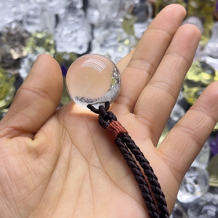 水晶摆件未镶嵌吊坠