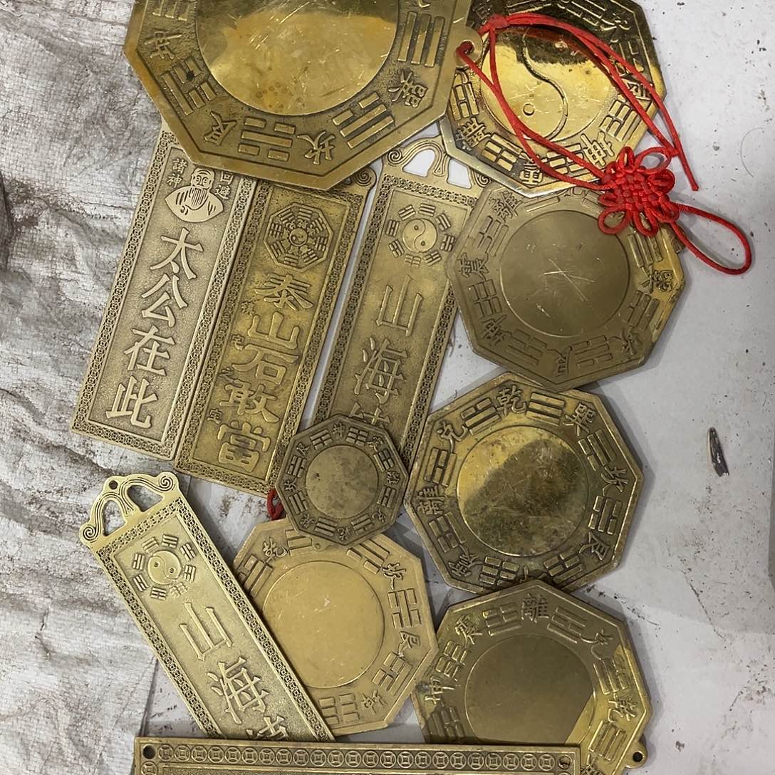 玄***竹闪电购铜摆件工艺品