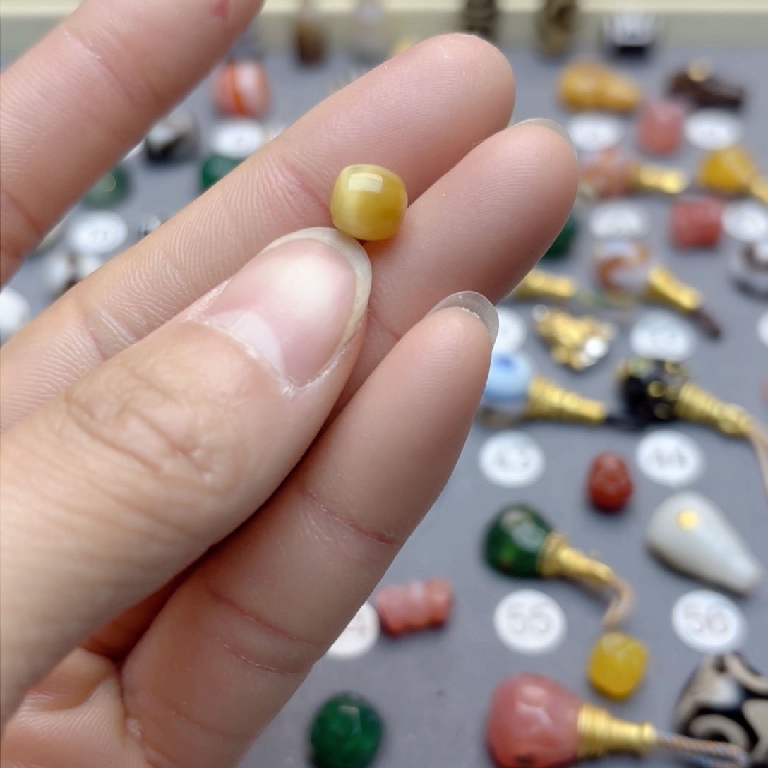 玛瑙/玉髓隔珠未镶嵌