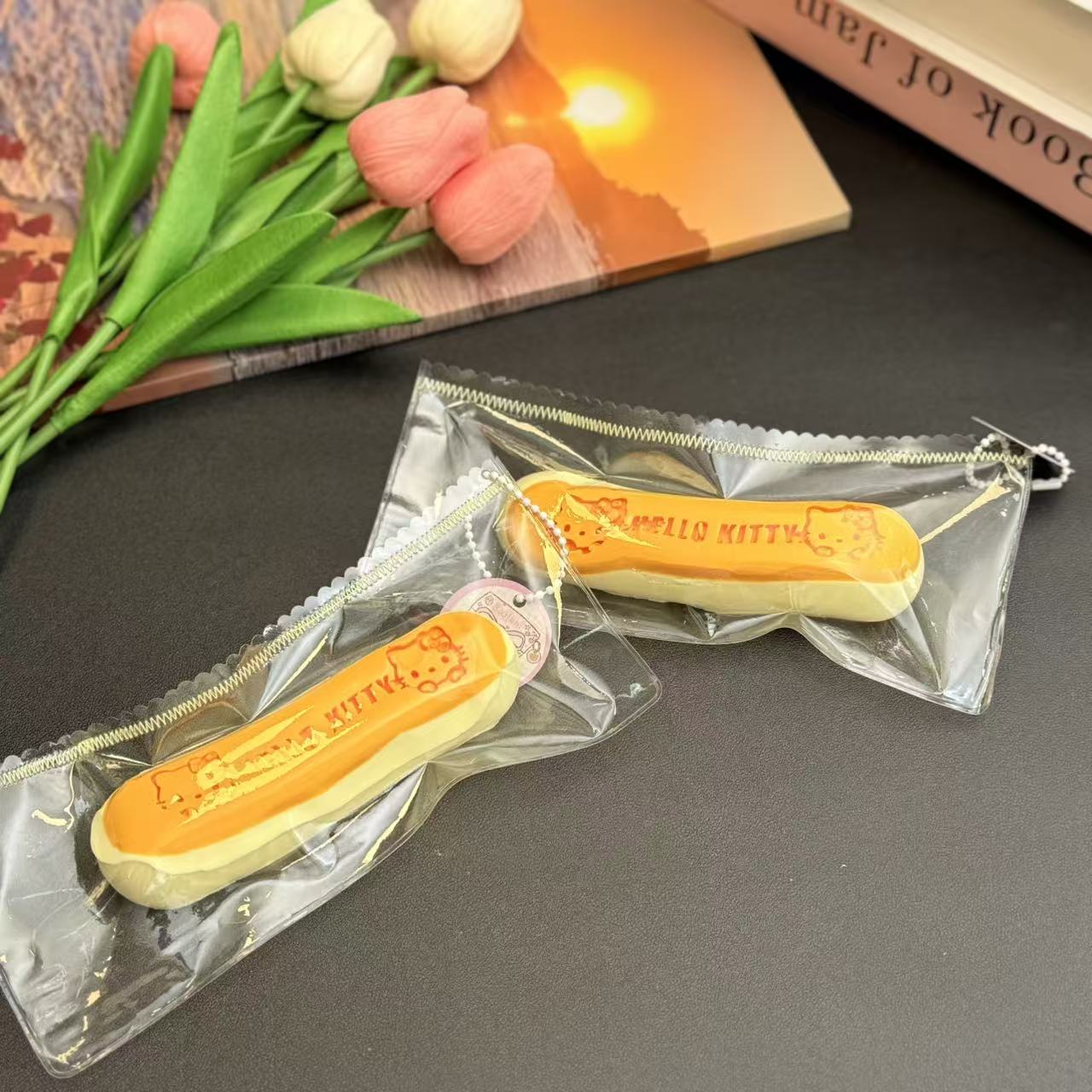 【Nibaile】kt芝士条食品级手工捏捏解压玩具[默认微瑕 介意勿拍]