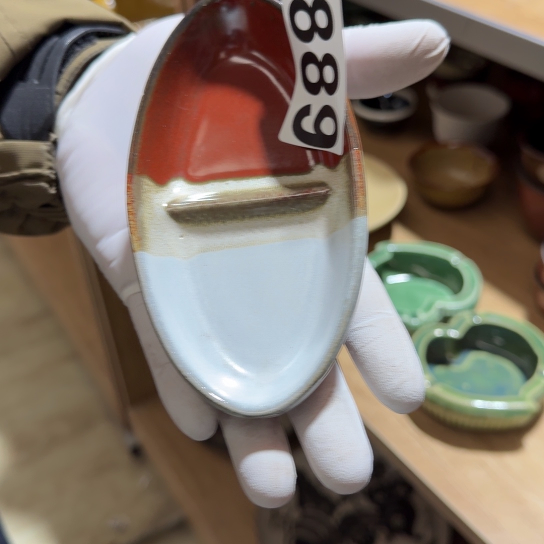 闲***雨磁州窑国营五厂煤烧陶矿物釉