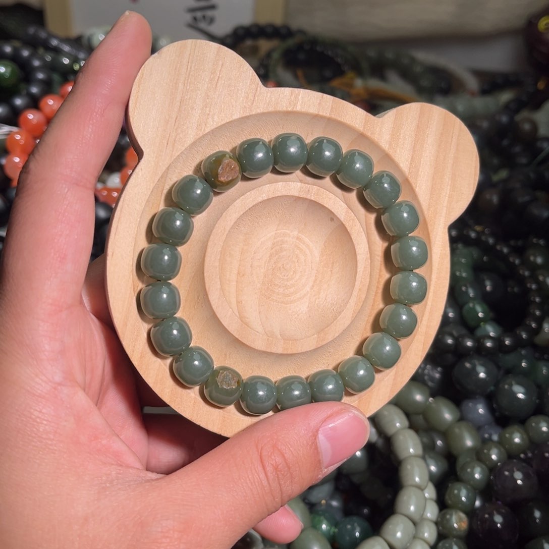 和田玉手链未镶嵌