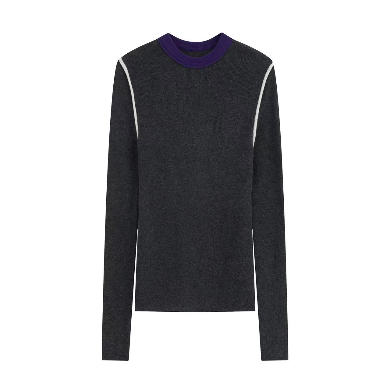 吉米赛欧【撞色拼接】 1X2455319 百搭时尚显瘦减龄