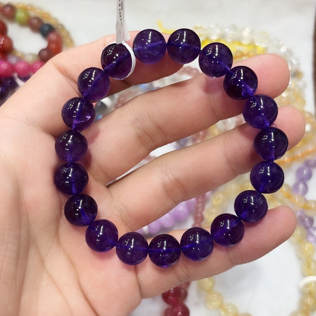 水晶手链未镶嵌紫水晶