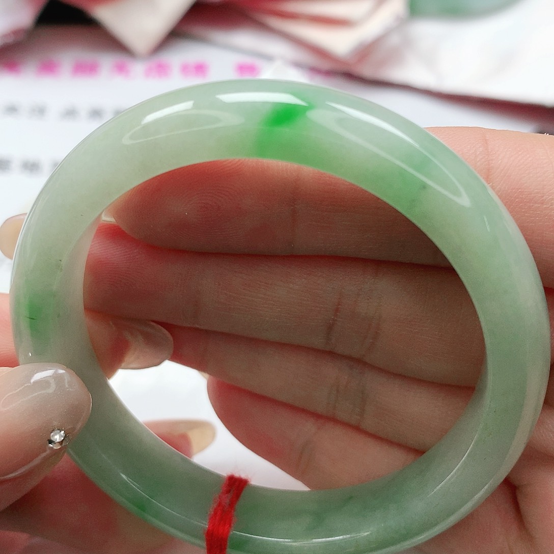 【闪购商品】翡翠手镯未镶嵌缅甸天A货翡翠