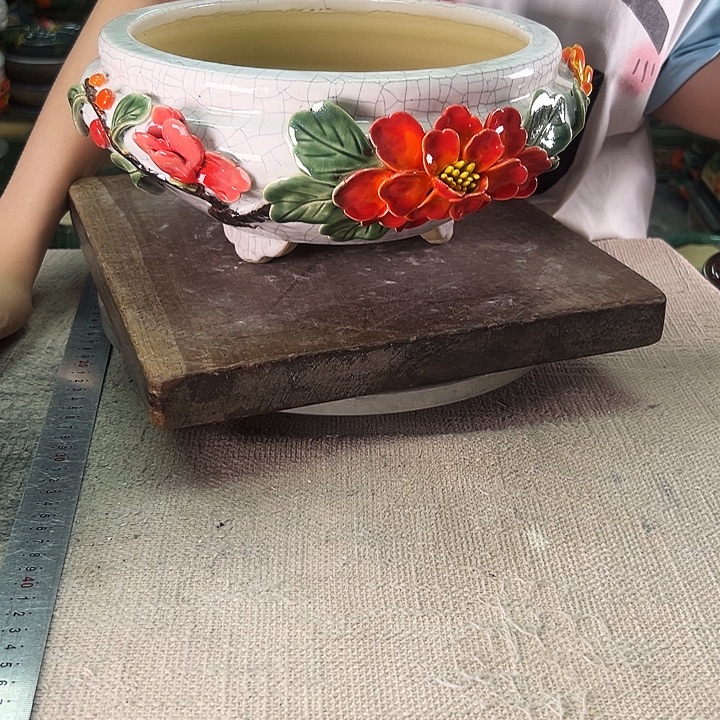 泳坤堂石湾盆陶瓷