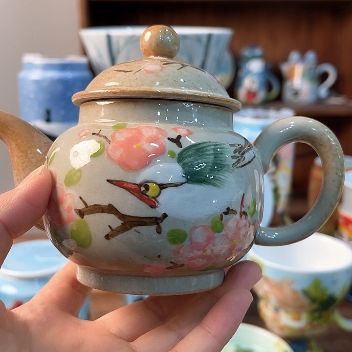 陶景德镇釉下手绘陶瓷 