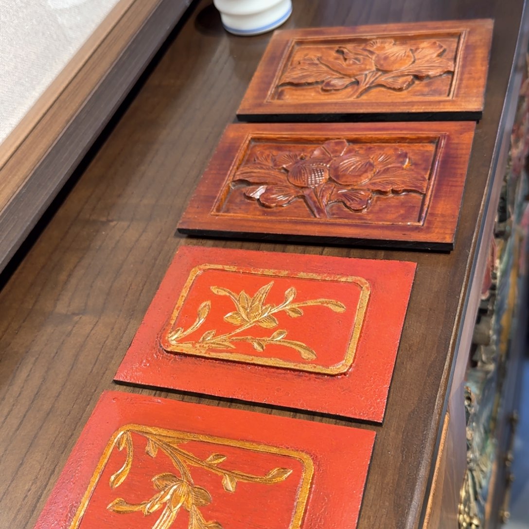 木茶杯垫茶壶茶杯垫