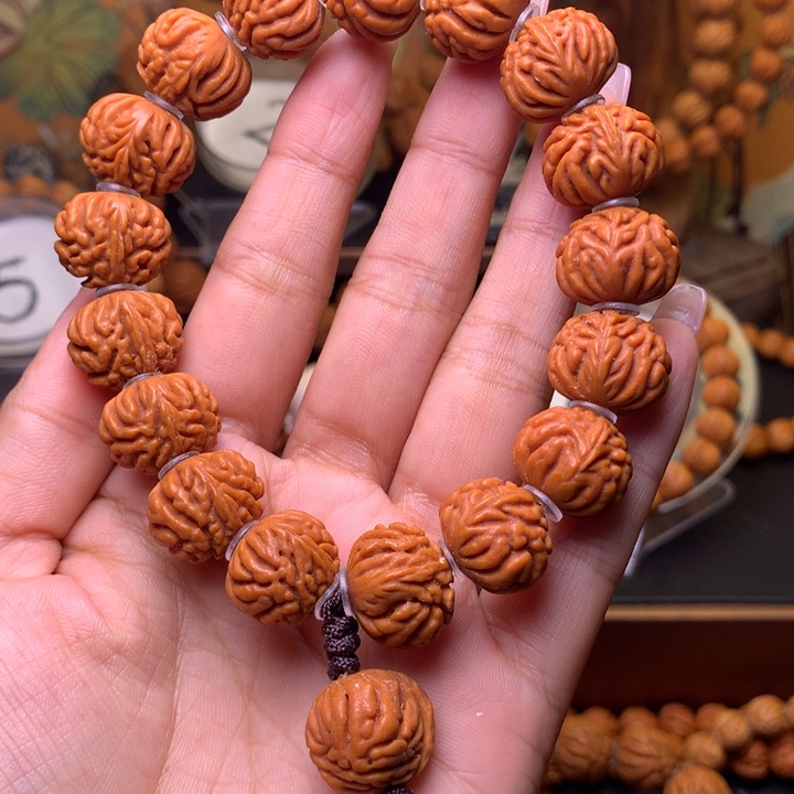 桃核吊坠桃核手串