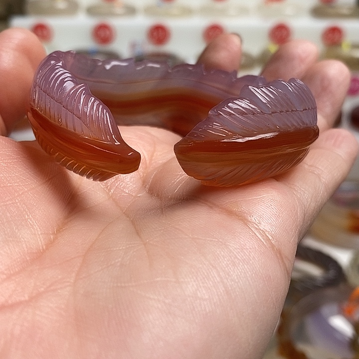 手镯玛瑙/玉髓未镶嵌蓝****吗