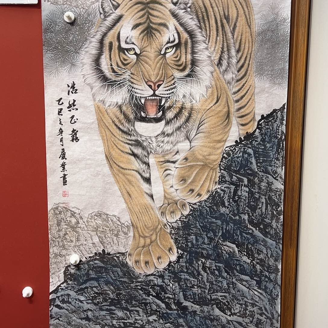 国画赵庆业老师国画作品月