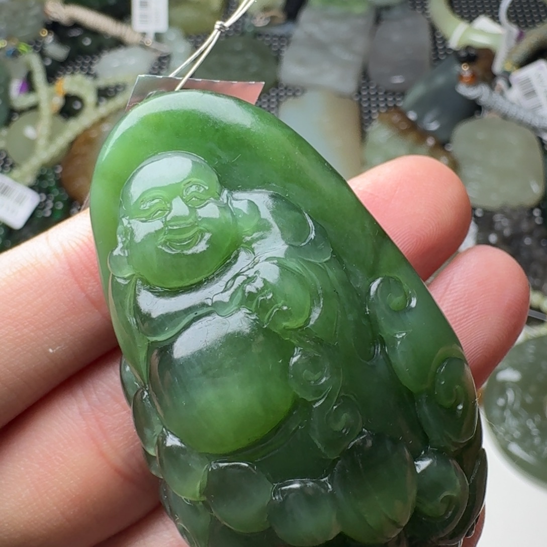 和田玉未镶嵌颈饰32