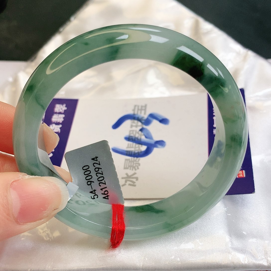 翡翠手镯未镶嵌缅甸天然a货翡翠