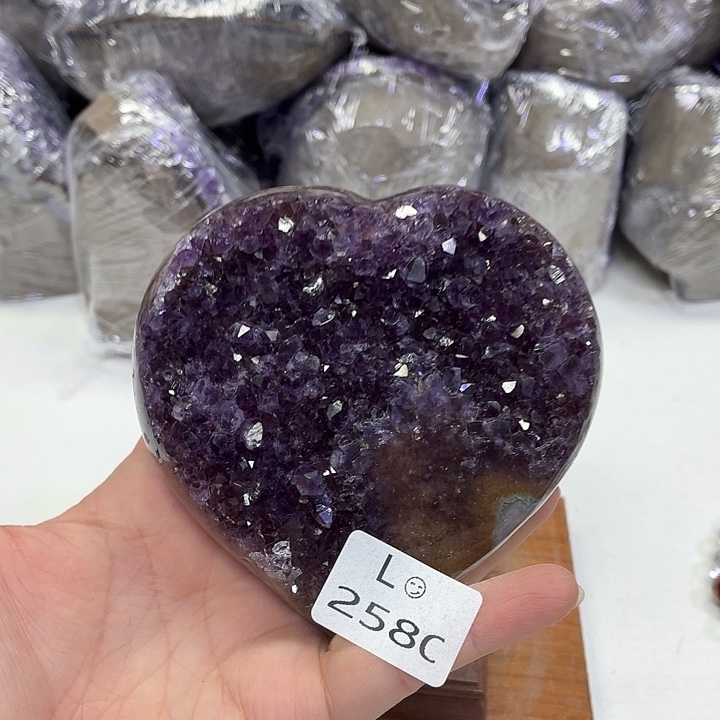 摆件水晶未镶嵌天然紫水晶