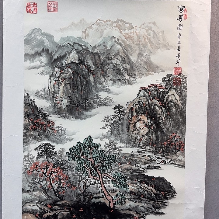 国画书法作品多次参加全国