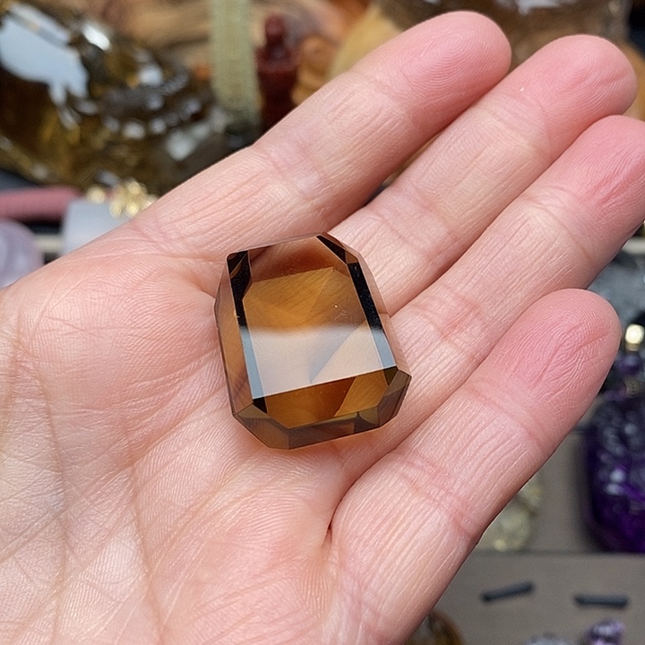 水晶天然水晶吊坠未镶嵌蕊*