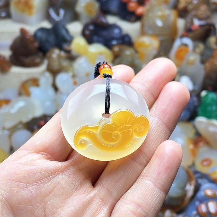 玛瑙/玉髓未镶嵌饰品