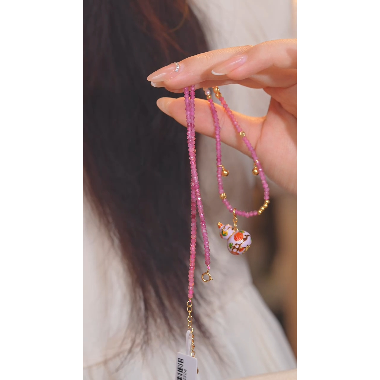 碧玺项链未镶嵌多样性发 @@P9543