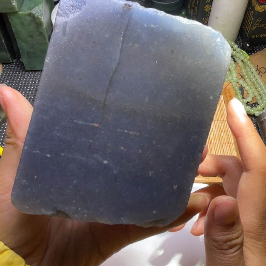 未镶嵌和田玉珠宝半成品青 金石