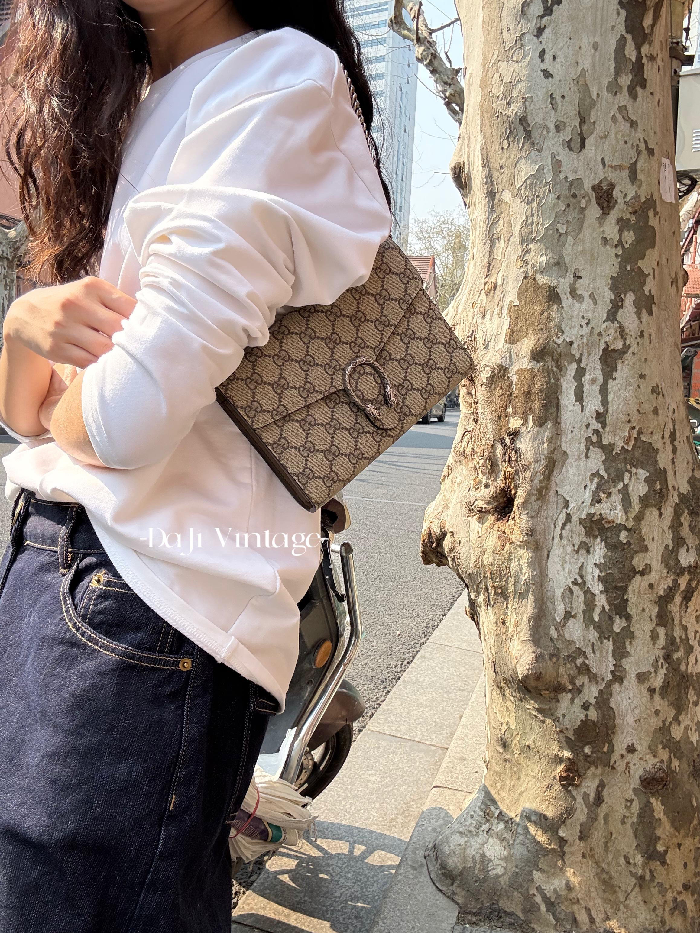 95新 GUCCI/古驰 大吉中古/sh/Gucci古驰酒神woc斜挎包