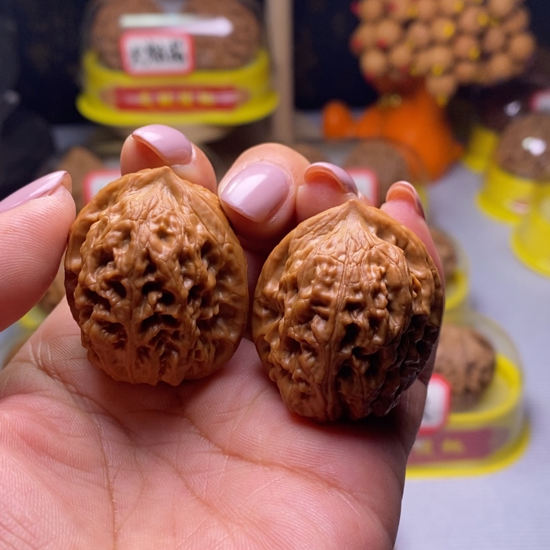 把件文玩核桃013野生小众32尺全品